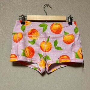 FeedMeFightMe Peach Workout Shorts